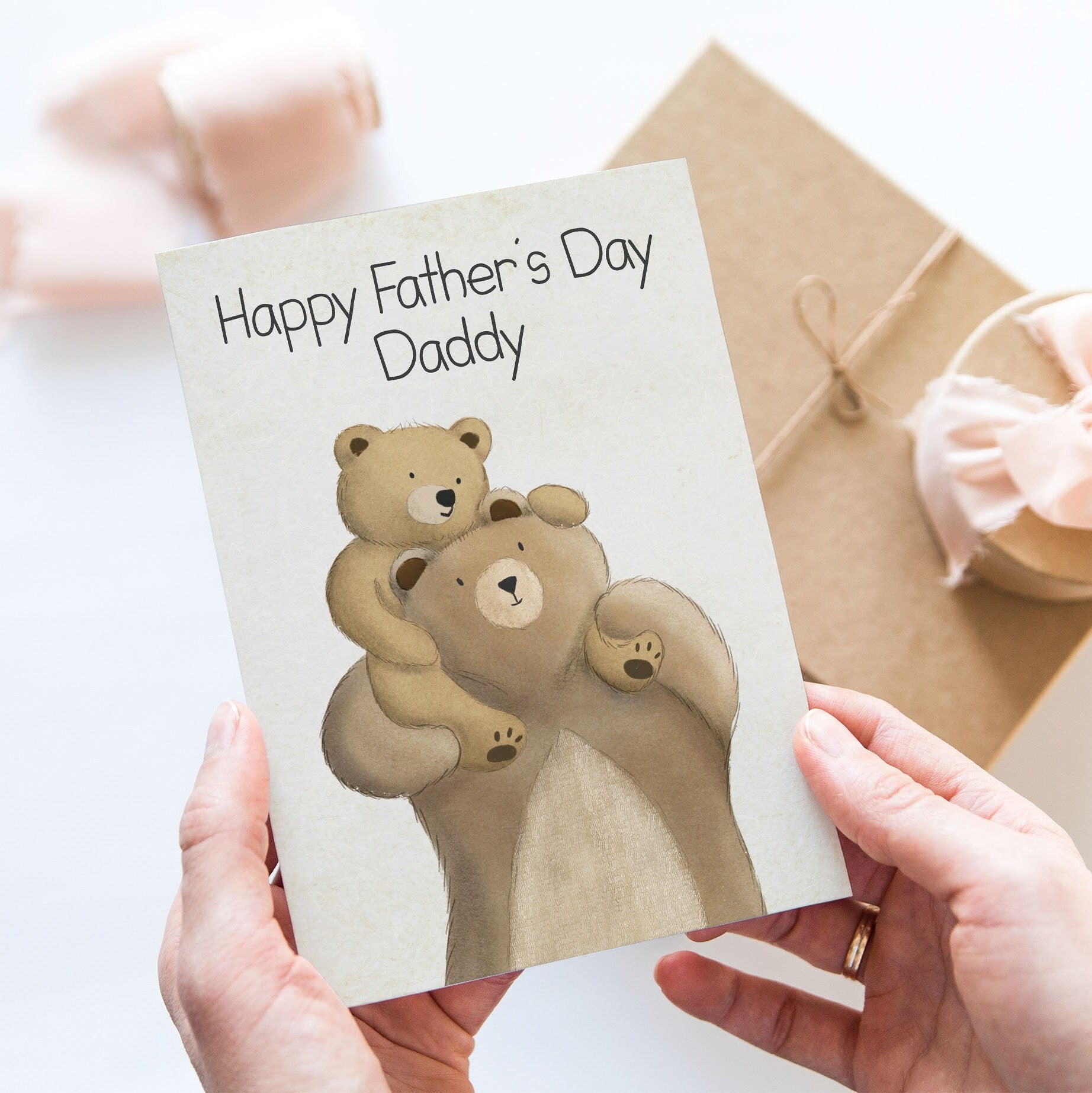 Fathers day best sale card from baby