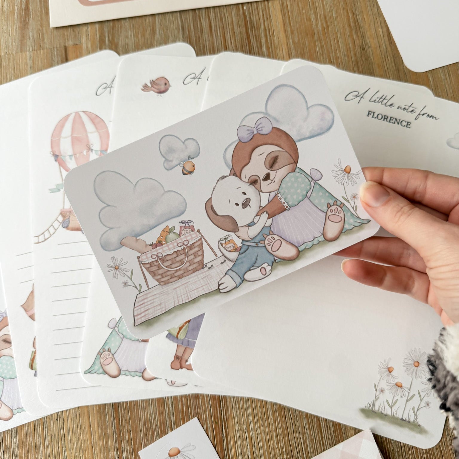 Gift Guide: The Best Animal-Inspired Prints & Writing Sets for Kids - Dolly and Fred Designs