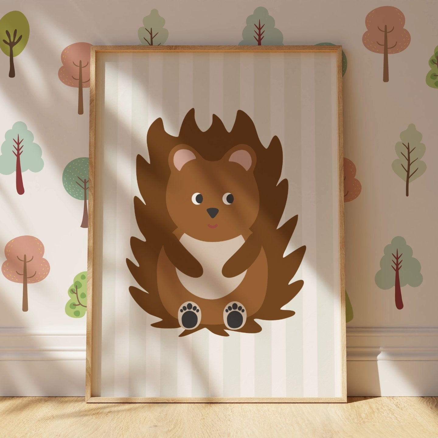 Boho Woodland Animal Nursery Prints - Dolly and Fred Designs