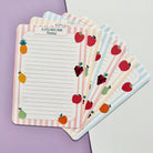 Bright Fruit - Themed Children's Writing Set - Dolly and Fred Designs