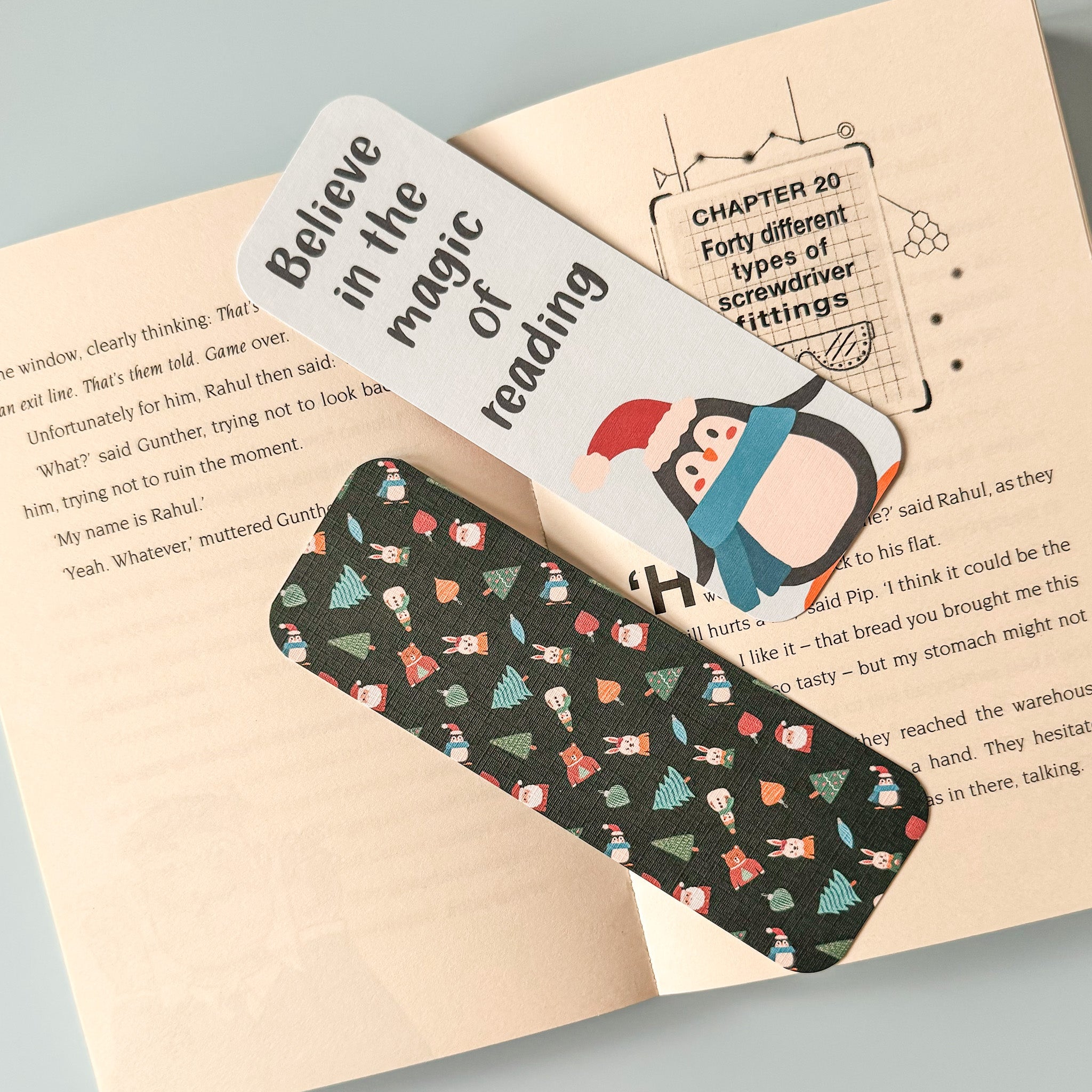 Christmas Character Bookmarks - Dolly and Fred Designs