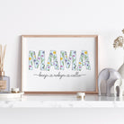 Mama wall art print - Dolly and Fred Designs