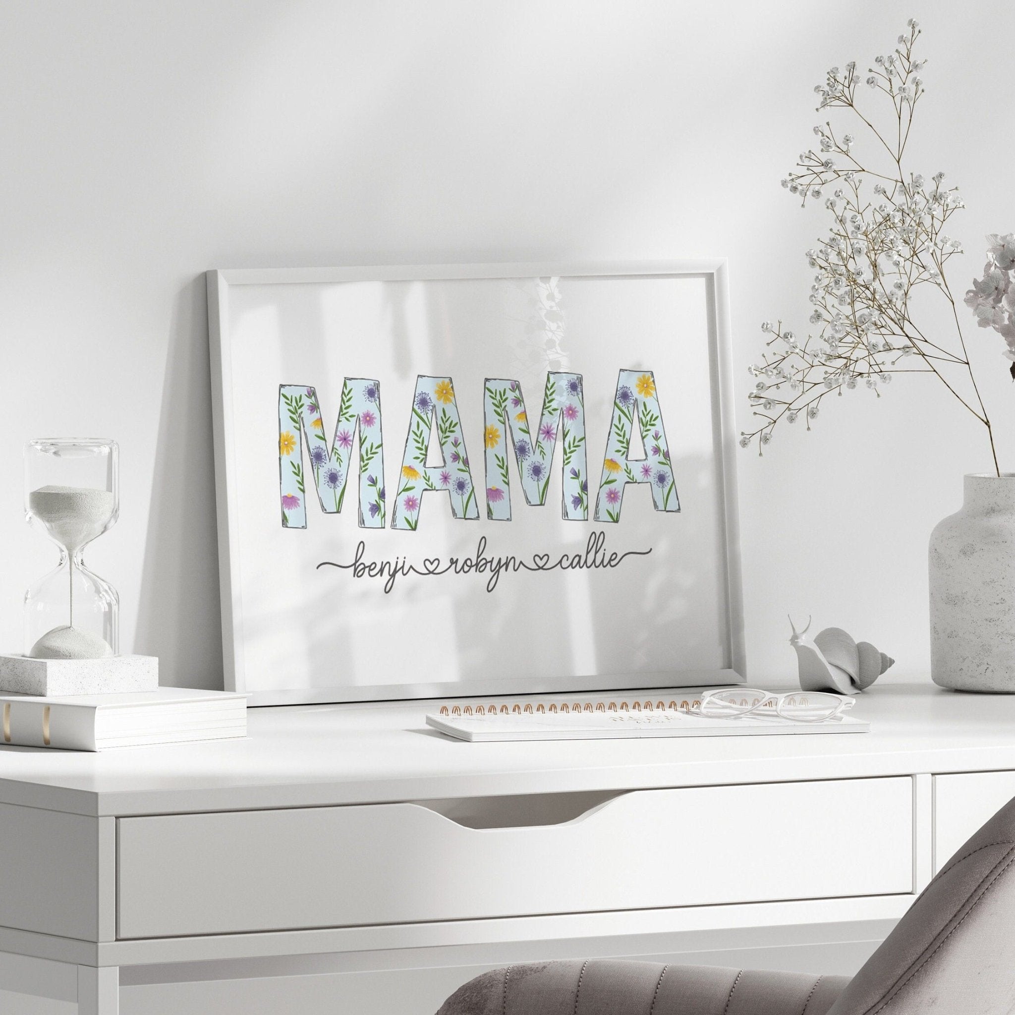 Mama wall art print - Dolly and Fred Designs