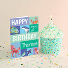 Personalised Ocean Animal Birthday Card - Dolly and Fred Designs