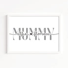 Personalised Print for Mummy - Dolly and Fred Designs