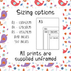 Pink Dinosaur Affirmation prints - Dolly and Fred Designs