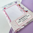 Pink Unicorn Writing Set for Children - Dolly and Fred Designs