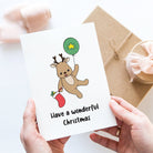 Reindeer Christmas Card Set, Pack of 5 A6 Cards - Dolly and Fred Designs