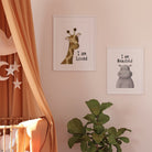 Safari Affirmation Nursery Print Set of 3 - Dolly and Fred Designs