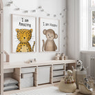 Safari Affirmation Nursery Print Set of 3 - Dolly and Fred Designs