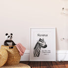 Safari Animal Bible Verse Nursery Prints Set of 9 - Dolly and Fred Designs