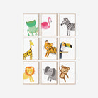 Safari Animal Nursery Prints - Dolly and Fred Designs