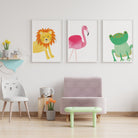 Safari Animal Nursery Prints - Dolly and Fred Designs