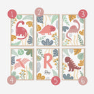 Scandi Themed Dinosaur Print Set - Dolly and Fred Designs