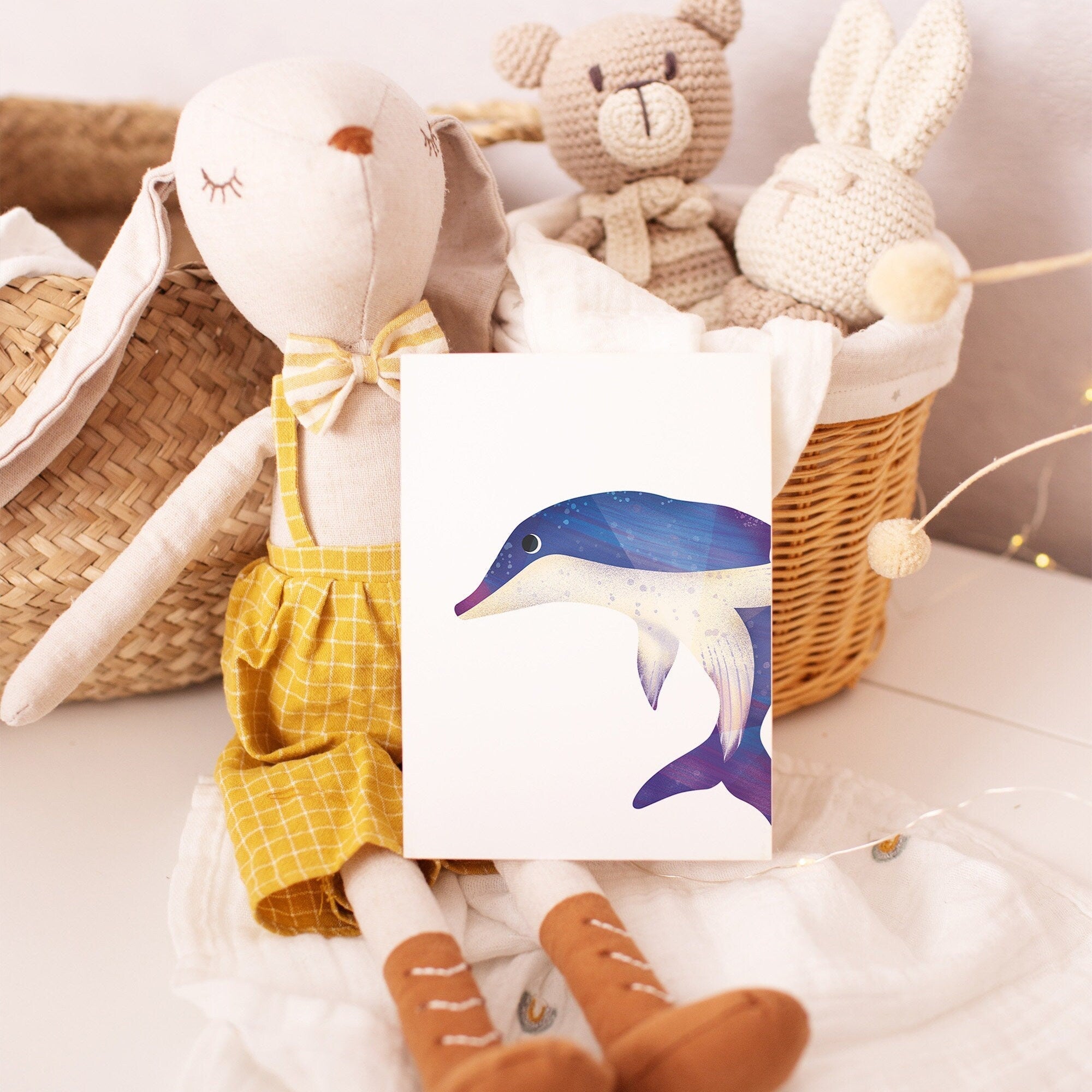 Sea Animal Postcard Set - Dolly and Fred Designs