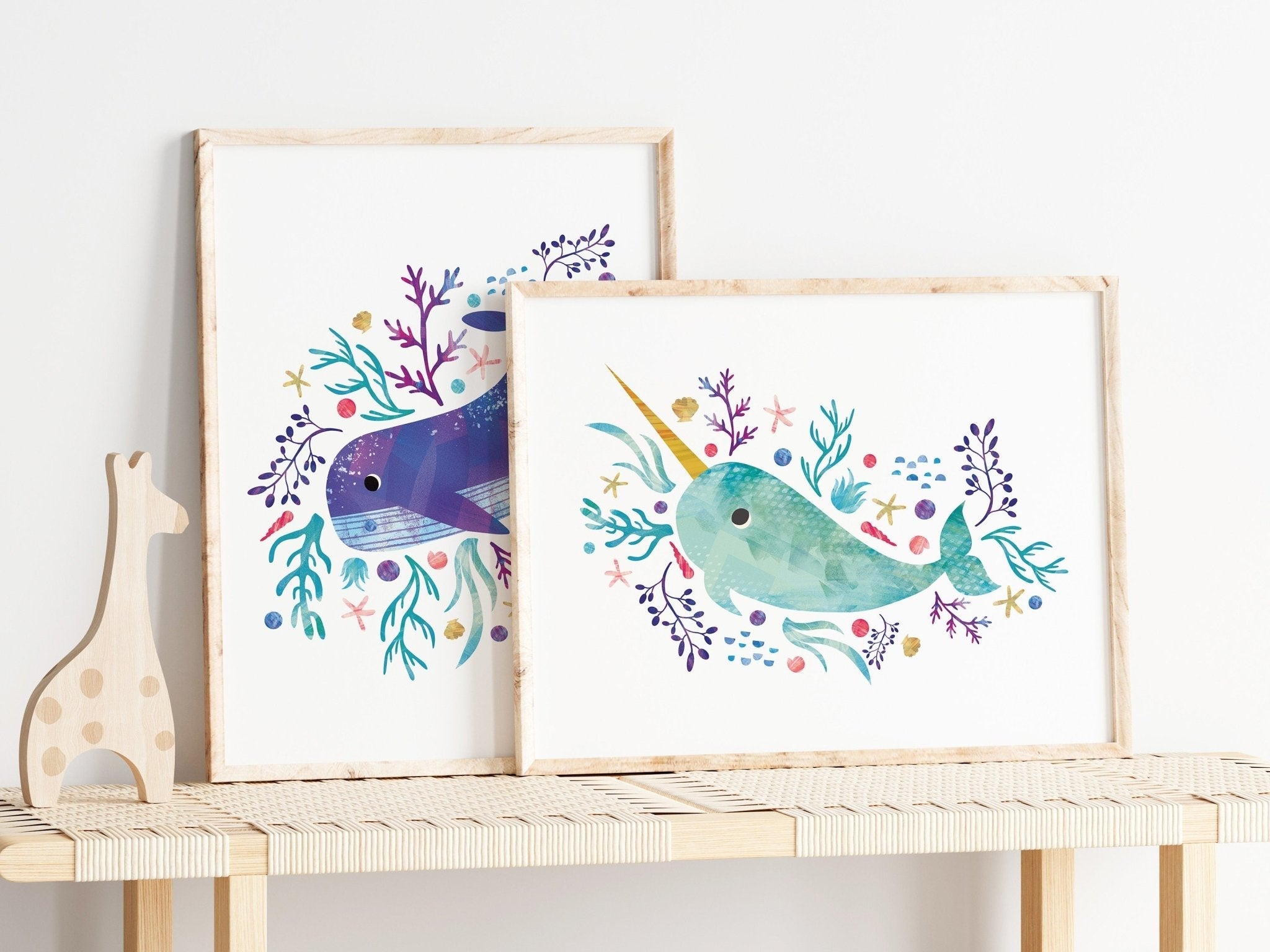 Sea Life Nursery Prints - Dolly and Fred Designs