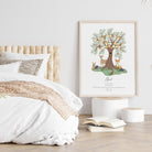 Woodland animal nursery print - Dolly and Fred Designs