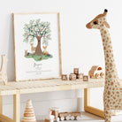 Woodland animal nursery print - Dolly and Fred Designs