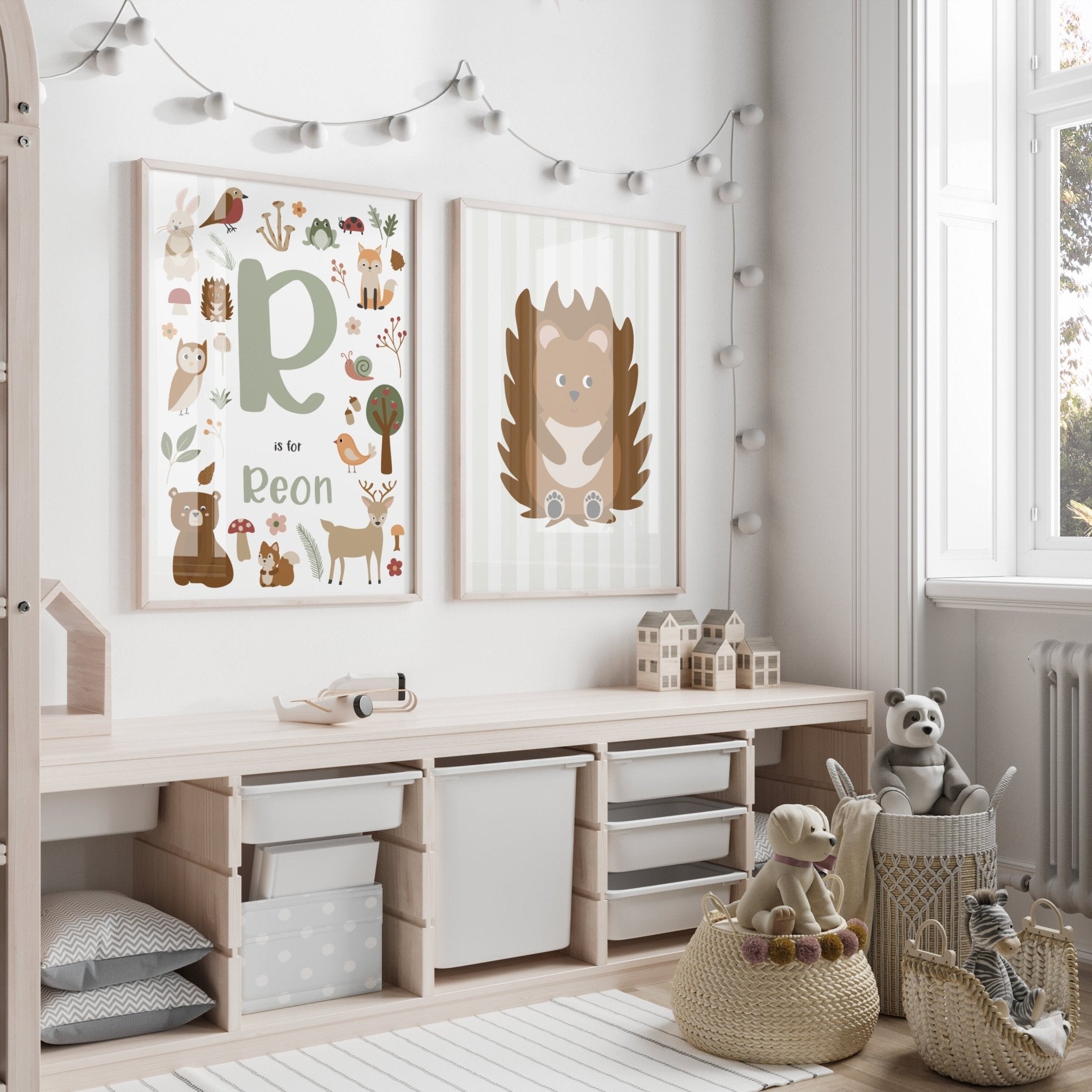 Woodland nursery decor - Dolly and Fred Designs