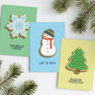 Baking themed Christmas Card pack - Dolly and Fred Designs