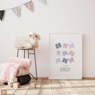 Butterfly affirmation nursery print - Dolly and Fred Designs