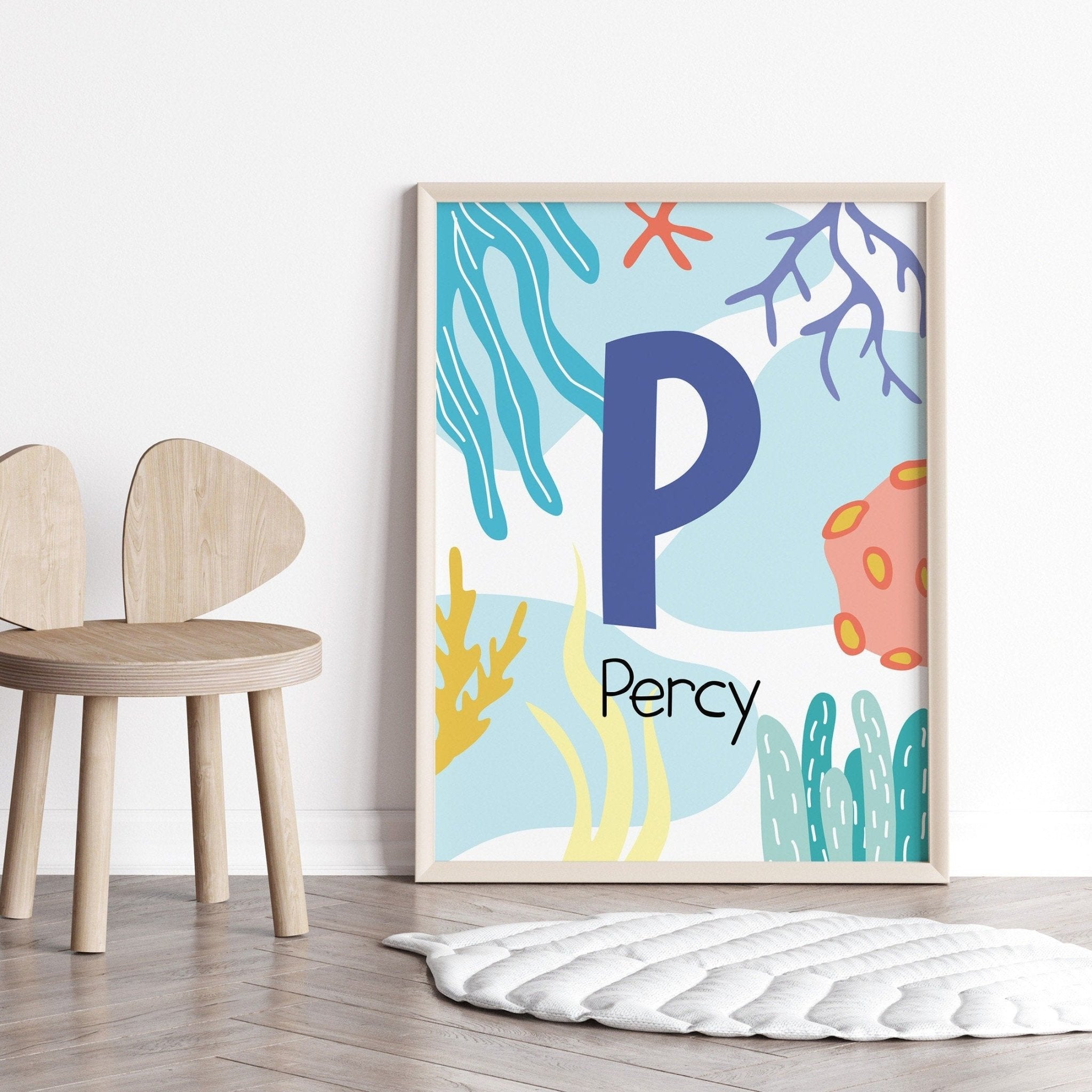 Illustrated Ocean Print Set - Dolly and Fred Designs