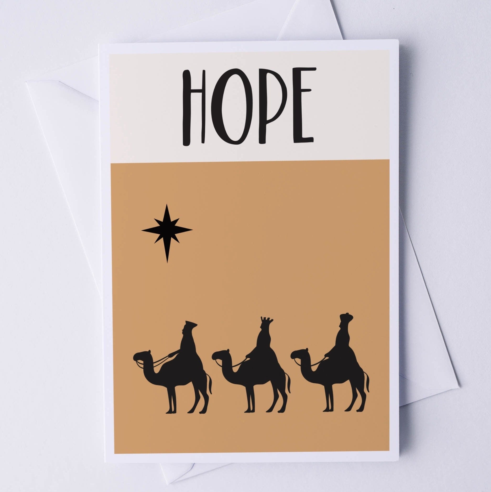 Nativity Christmas Card Set, Pack of 5 A6 Cards - Dolly and Fred Designs