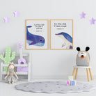 Ocean animal bible verse prints - Dolly and Fred Designs