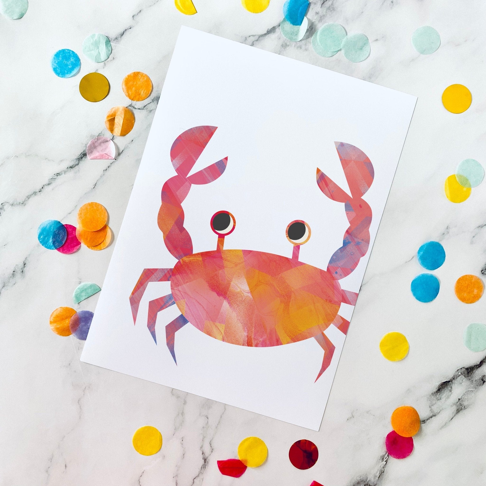 Ocean animal nursery prints - Dolly and Fred Designs